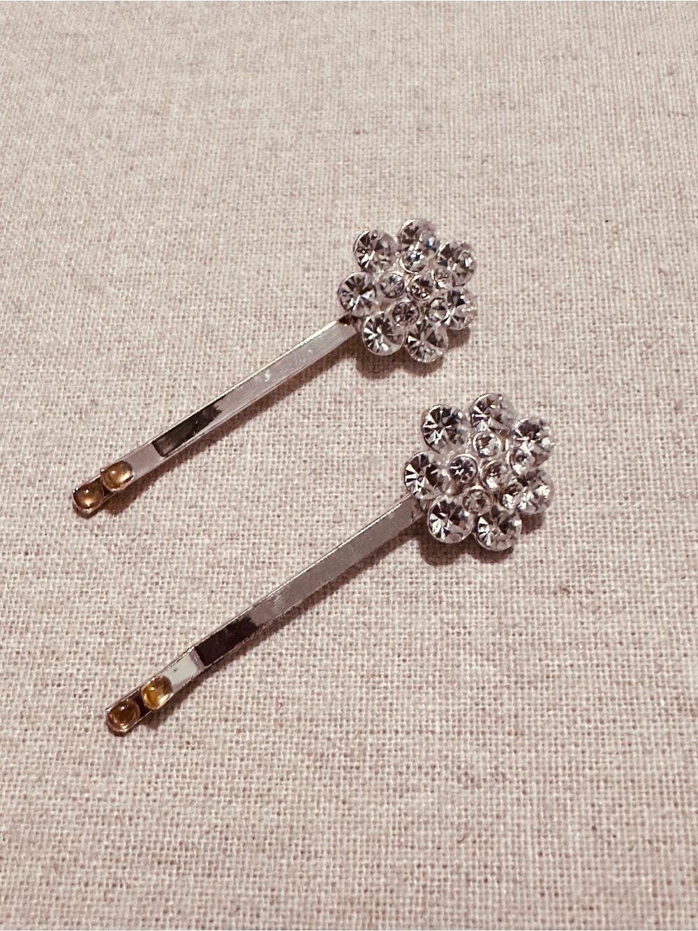 Lord & Taylor | Hair Accessories | Vintage Floral Crystal Hair Pins
